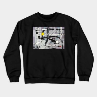 Expressive automatism abstract 912 Crewneck Sweatshirt